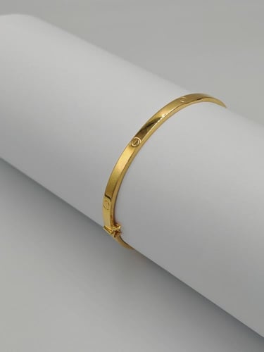 اسوارة ذهب عيار 18