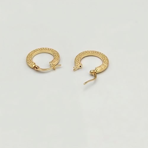 Earring 18K Gold - حلق عيار 18