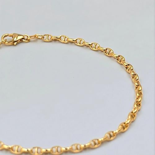 18K Gold Bracelet - إسوارة ذهب عيار 18