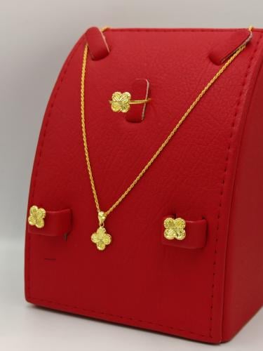 نص طقم عيار 21 Set 21K gold