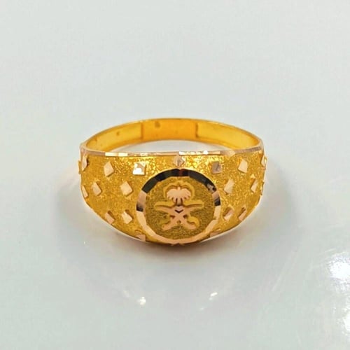 خاتم عيار 21 - 21k Ring