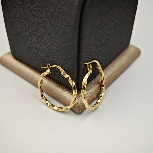 Earring 18K Gold - حلق عيار 18