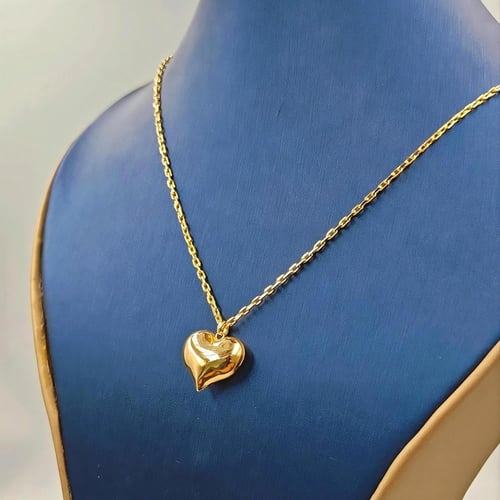 سلسال قلب عيار 18 - Heart Necklace 18K