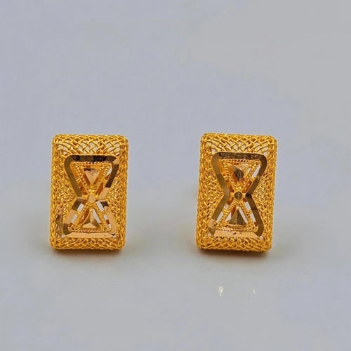 21K Earrings - حلق ذهب عيار 21