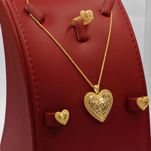 طقم ذهب عيار 21 - 21K Gold set