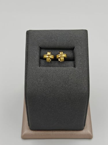 Earring 18K Gold - حلق عيار 18