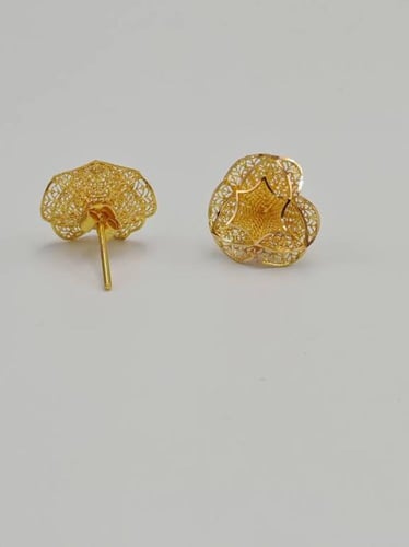 Earring 21k Gold - حلق عيار 21