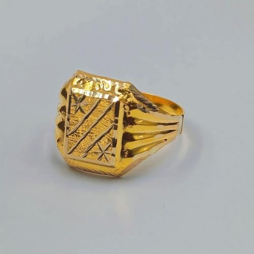 خاتم عيار 18 - 18K Ring