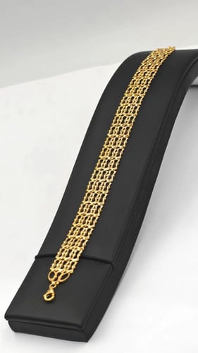 سوار ذهب عيار 21 – 21K Gold Bracelet