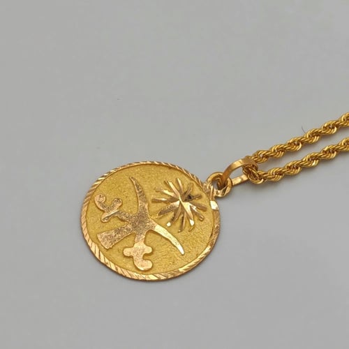 عقد ذهب عيار 21 - Necklace 21k