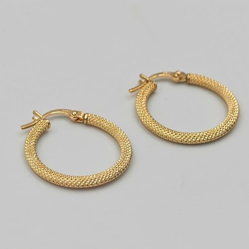 Earring 18K Gold - حلق عيار 18