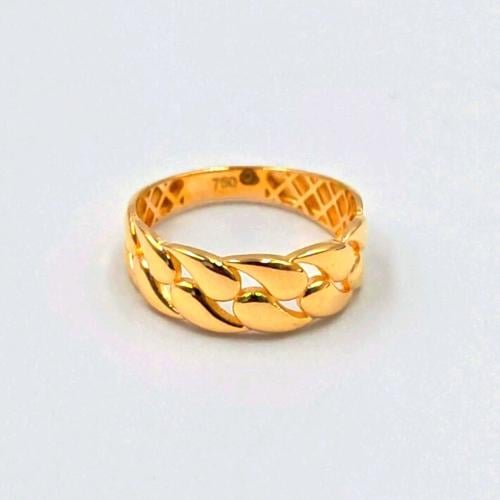 خاتم ذهب عيار 18 -18K Gold Ring