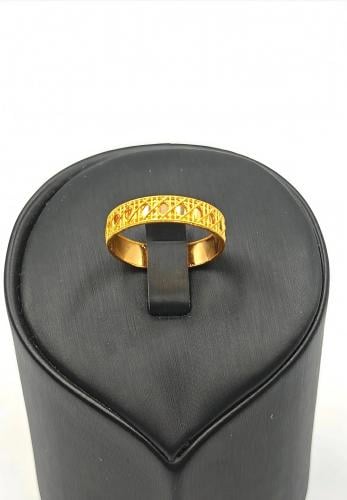 دبلة ذهب عيار 21 - 21K Ring
