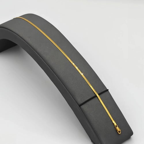 21k gold Anklet - خلخال ذهب عيار 21