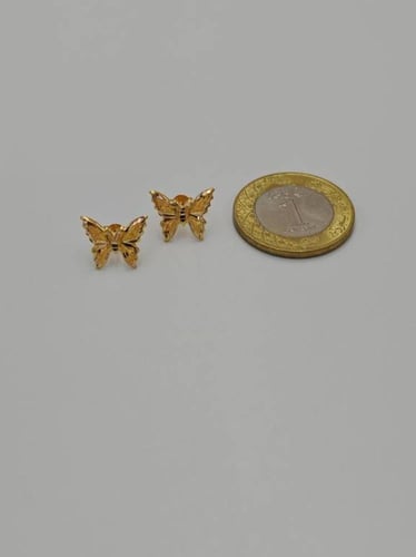 Butterfly Earring 18K Gold