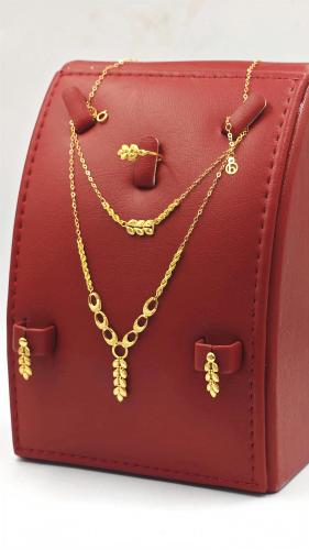 طقم ذهب عيار 21 - 21K Gold Set