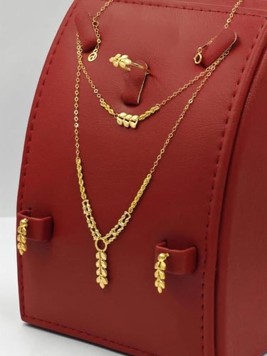 طقم ذهب عيار 21 - 21K Gold Set