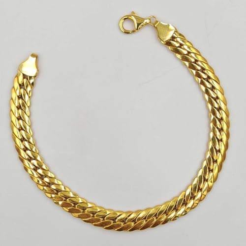 Snake Bracelet 18k Gold