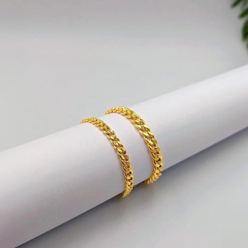 BRACELET 18K GOLD -إسوارة ذهب عيار 18