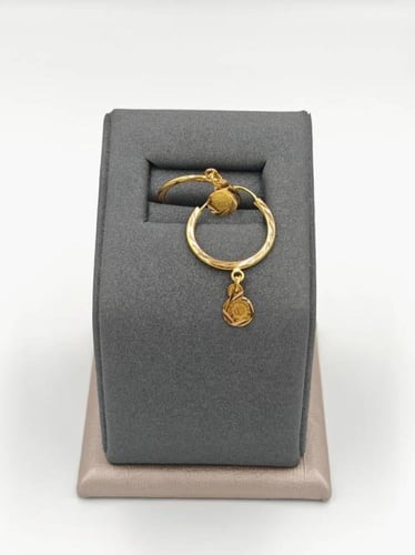 Earring 21k Gold - حلق عيار 21