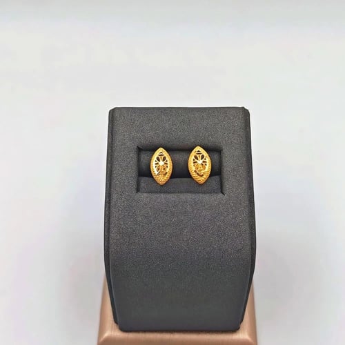 حلق عيار 21 - 21K Earrings