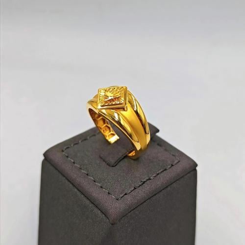 21K Crown Ring - خاتم ذهب عيار 21