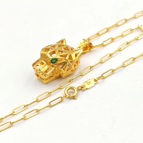 Necklace 21k Gold - عقد تايغر عيار 21