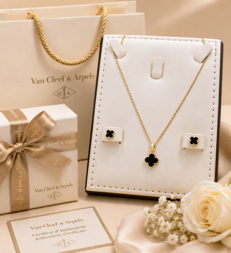 طقم ذهب عيار 18 - 18K Gold Set