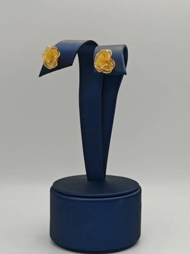 Earring 21k Gold - حلق عيار 21