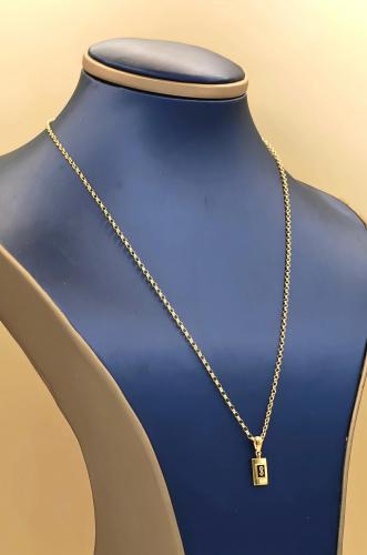 عقد ذهب عيار 18 - 18K Gold Necklace