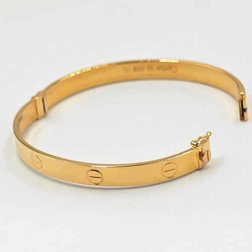 21k Gold Cartier Bangle - اسوارة ذهب كارتير عيار 2...
