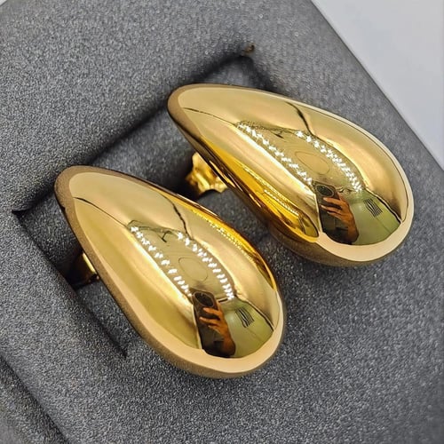 18K Bottega Tear drop set