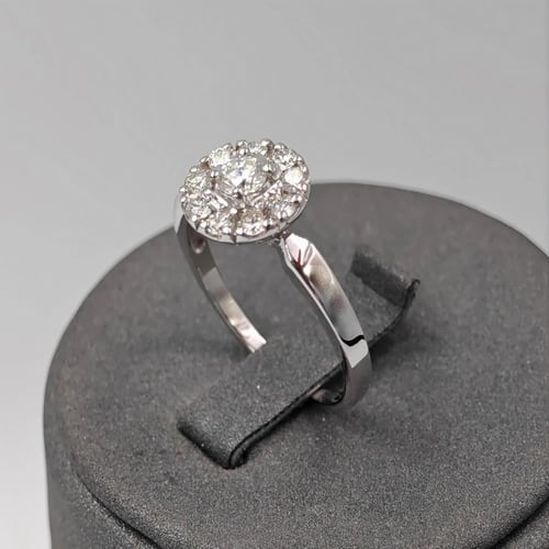 خاتم الماس عيار 18 - 18K Diamond Ring
