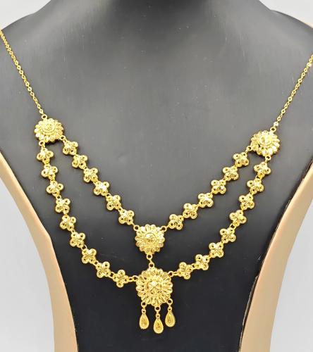 عقد ذهب عيار 21 - Necklace 21k