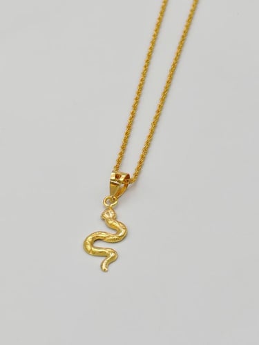 Necklace 18k Gold - عقد عيار 18