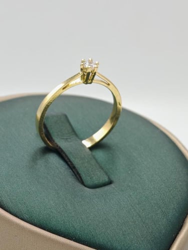 Ring 18k Gold -خاتم ذهب عيار 18