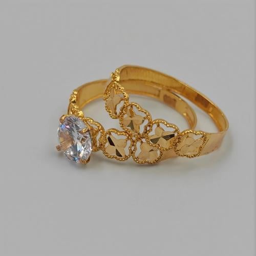 خاتم ذهب عيار - 21K Gold Ring