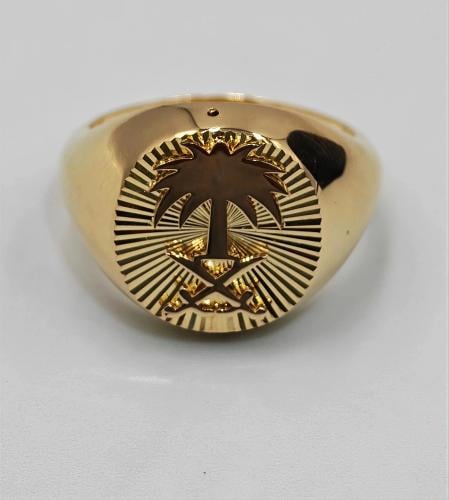 خاتم ذهب عيار - 18K Gold Ring