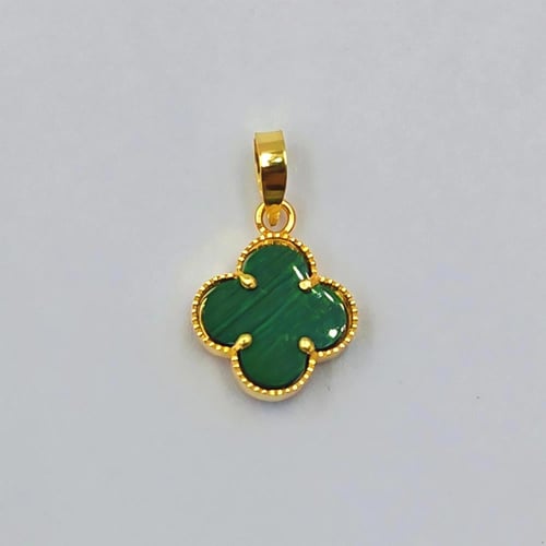 تعليقة فانكليف بلونين - Van cleef Pendant with 2 c...