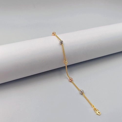 اسوارة ذهب عيار 18-18K Gold Bracelet