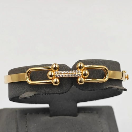 21K Gold Tiffany Bangle
