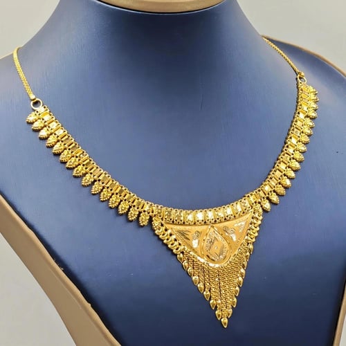 22k Gold Necklace - عقد ذهب عيار 22