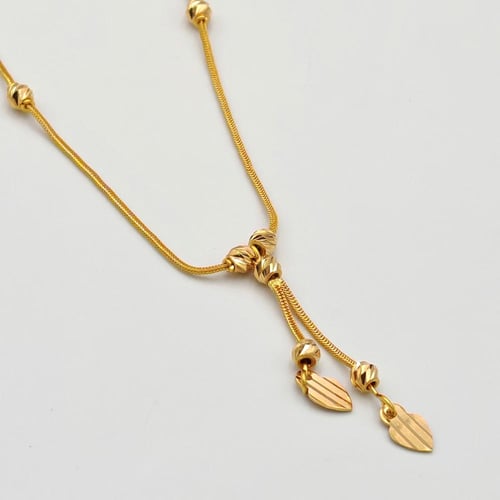 Necklace 21k Gold - عقد سبحة ذهب عيار 21