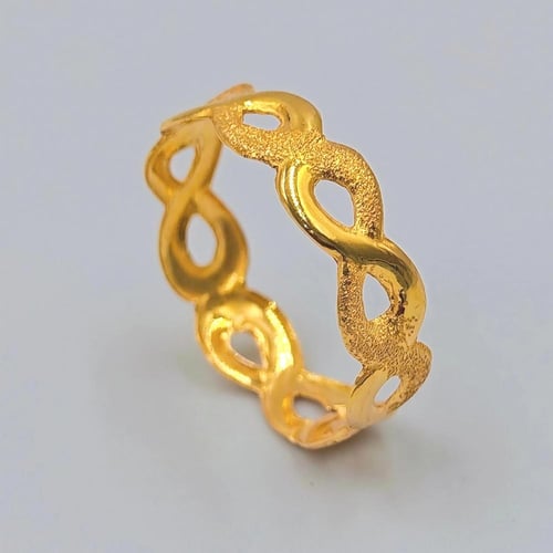 18K Gold Ring - خاتم ذهب عيار 18