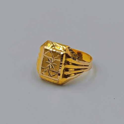 خاتم عيار 18 - 18K Ring