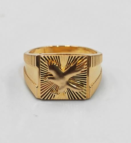 خاتم ذهب عيار - 18K Gold Ring