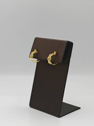 Money Earring 18K Gold