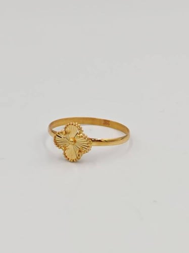 Van cleef ring 21k Gold - خاتم فان كليف عيار 21