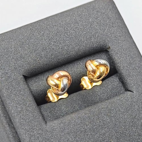 18K Earrings - حلق ذهب عيار 18