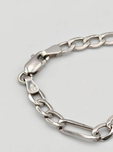 White Gold Necklace 18k - عقد سلسال ذهب ابيض عيار...